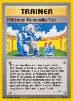 Pokemon Personality Test