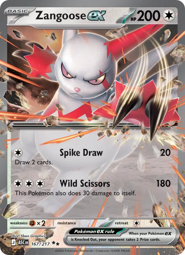 Zangoose Ex