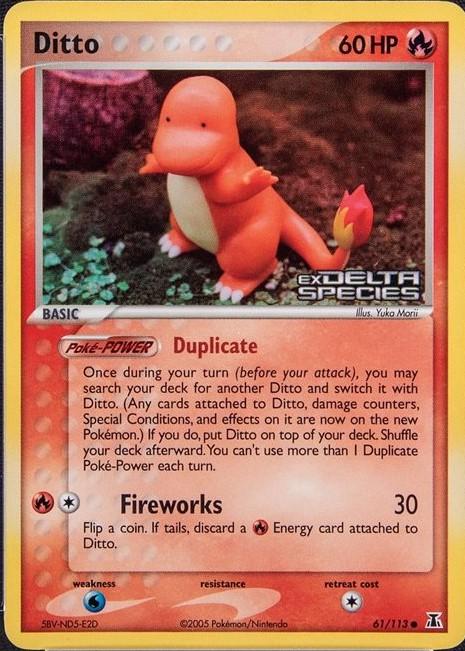 Ditto Charmander